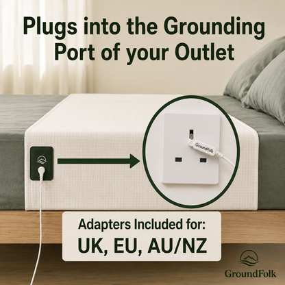 GroundFolk™️ Grounding Bedsheet