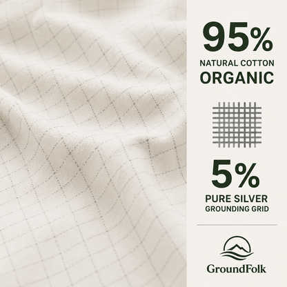 GroundFolk™️ Grounding Bedsheet