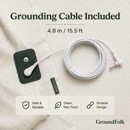 GroundFolk™️ Grounding Bedsheet