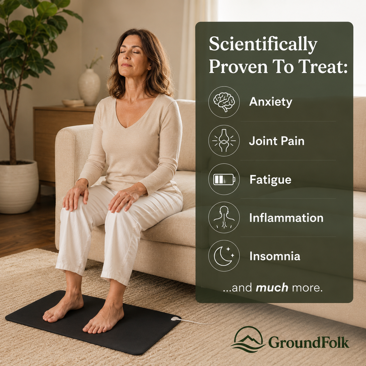 GroundFolk™️ Grounding Mat